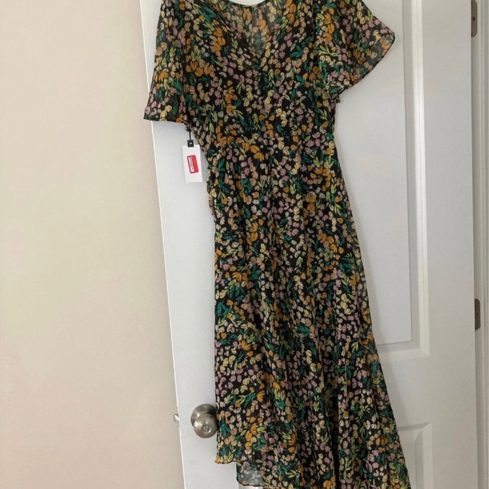 Beautiful dress with flowers